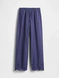 Eyelet Hem PJ Pants