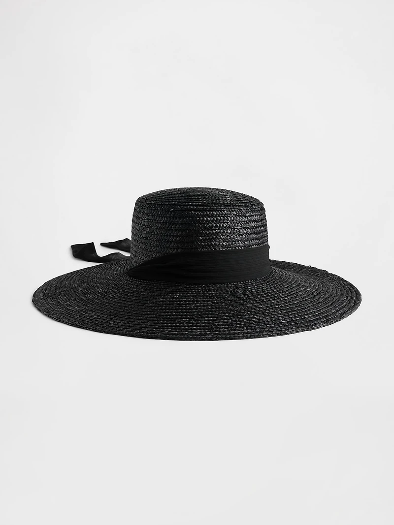 Wide Brim Straw Hat