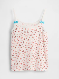 Kids Recycled Rib PJ Tank Top