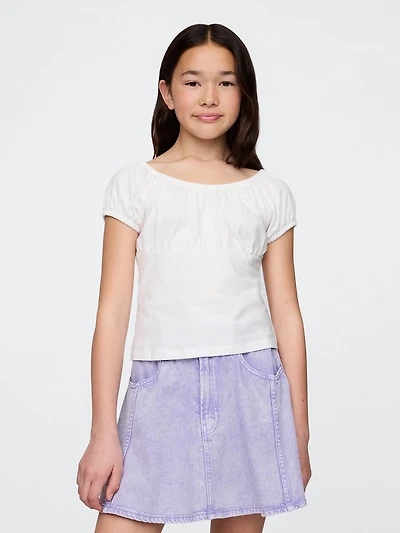 Kids Scoop Neck Top
