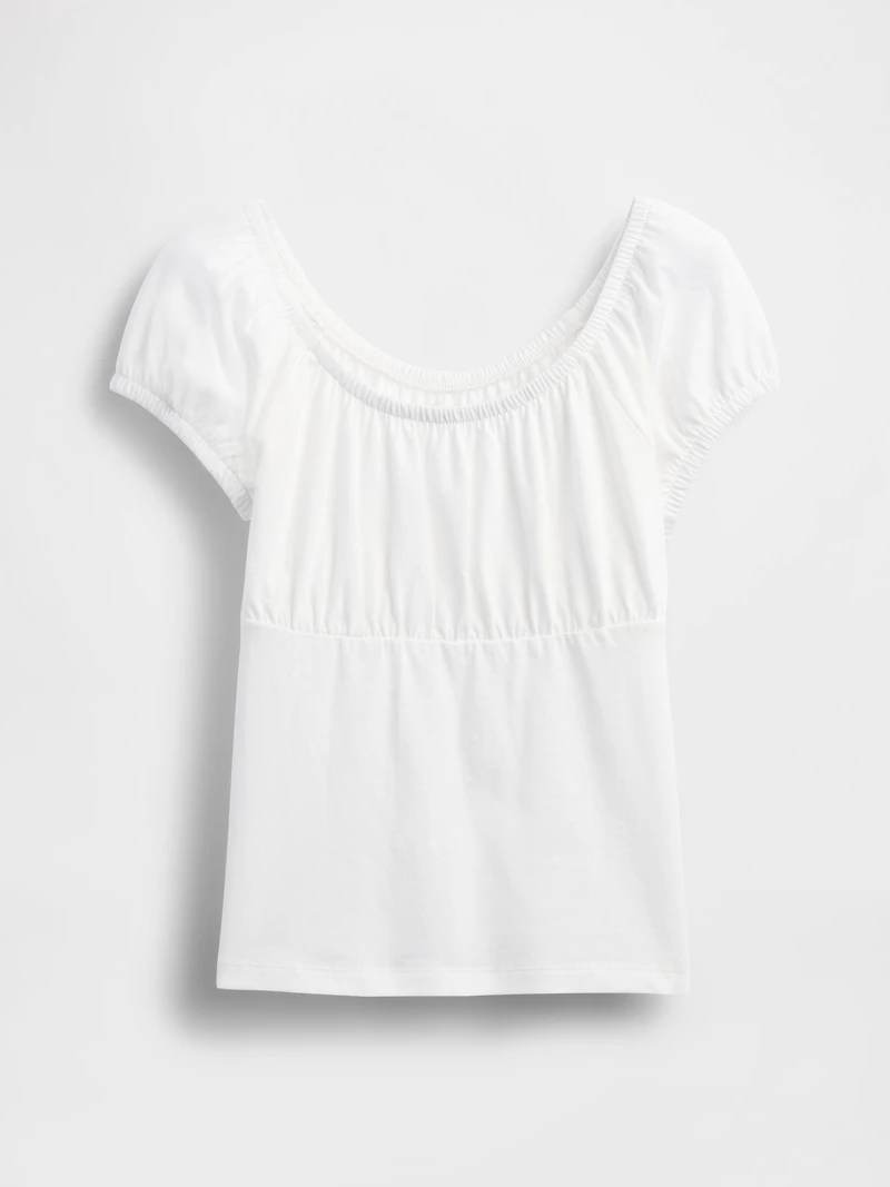 Kids Scoop Neck Top