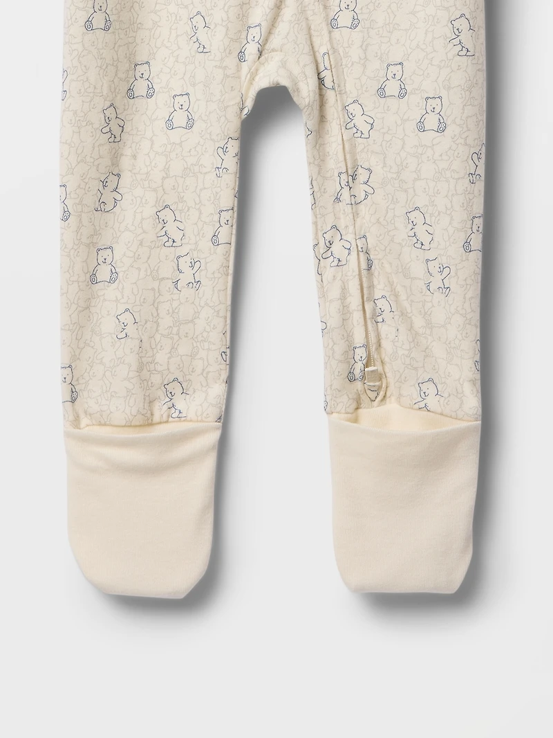 Baby Organic Cotton Convertible One-Piece