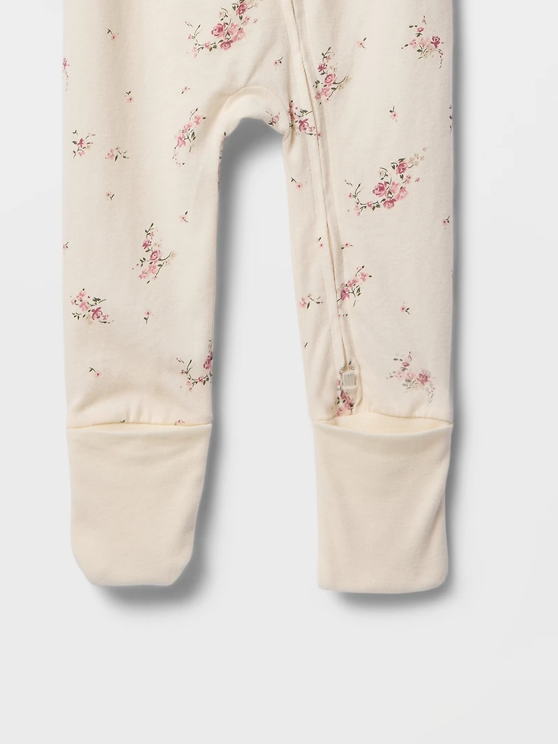 Baby Organic Cotton Convertible One-Piece