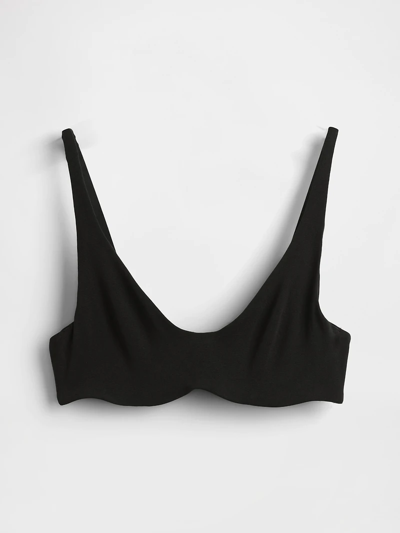 Organic Stretch Cotton Unlined Bra