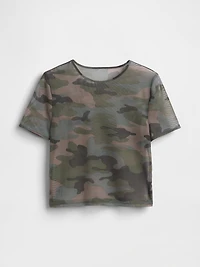 Mesh Crop T-Shirt