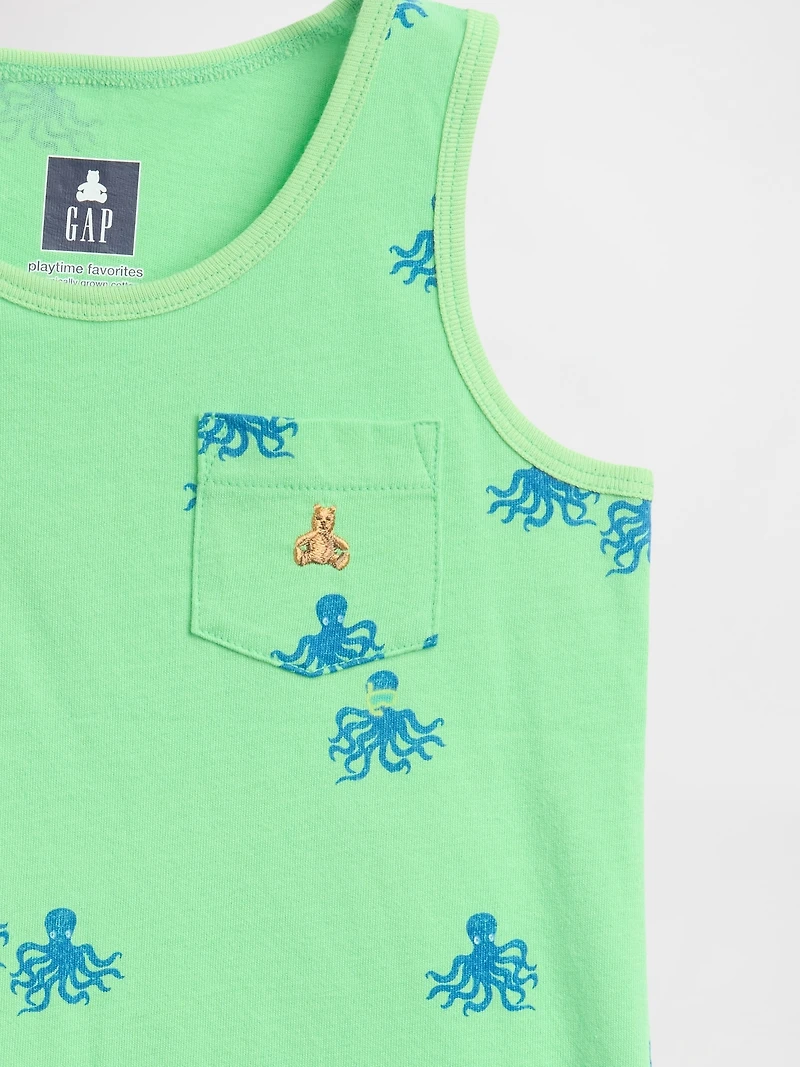 Baby & Toddler Mix Match Pocket Tank Top