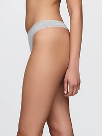 Organic Stretch Cotton Thong