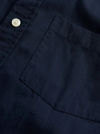 Organic Cotton Poplin Classic Shirt