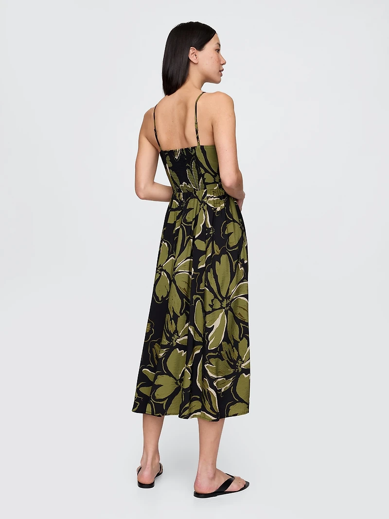 Floral V-Neck Maxi Dress
