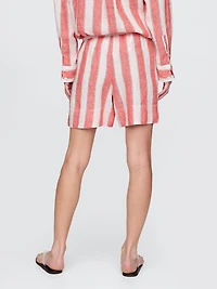 100% Linen Easy Shorts