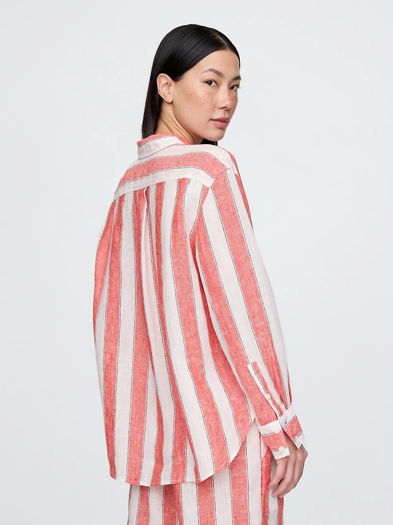 100% Linen Oversized Shirt