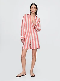 100% Linen Oversized Shirt