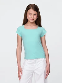 Kids Square-Neck T-Shirt