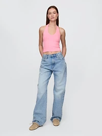 CloseKnit Halter Crop Top