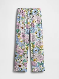 Linen-Blend PJ Pants