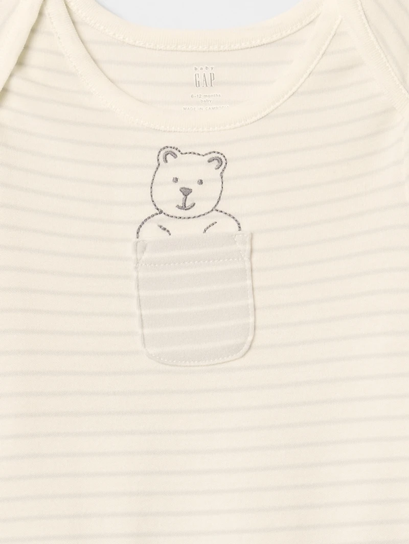Baby First Favorites Supima® Footed One-Piece