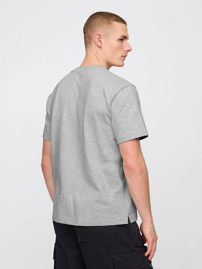 T-shirt décontracté en tissu épais pour Adulte