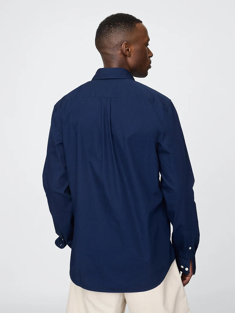 Organic Cotton Poplin Classic Shirt