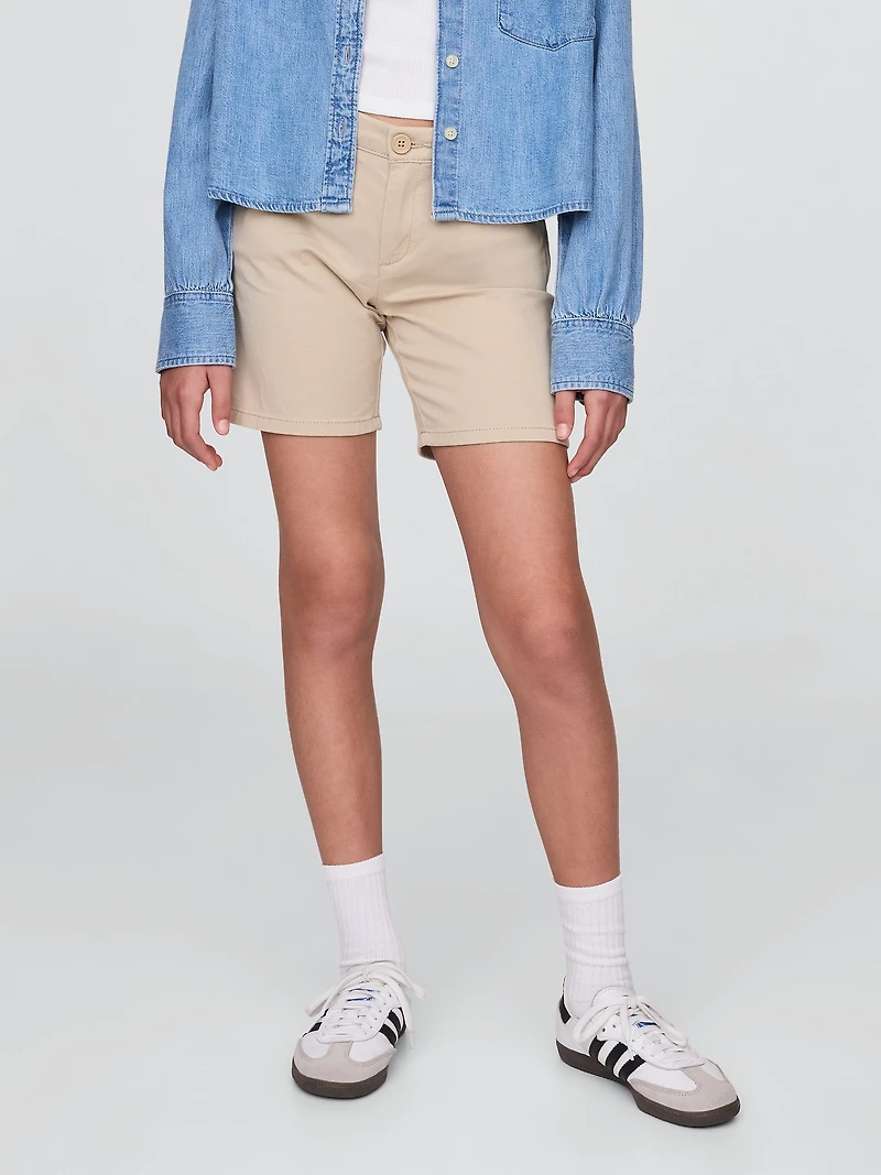 Kids Uniform Midi Shorts
