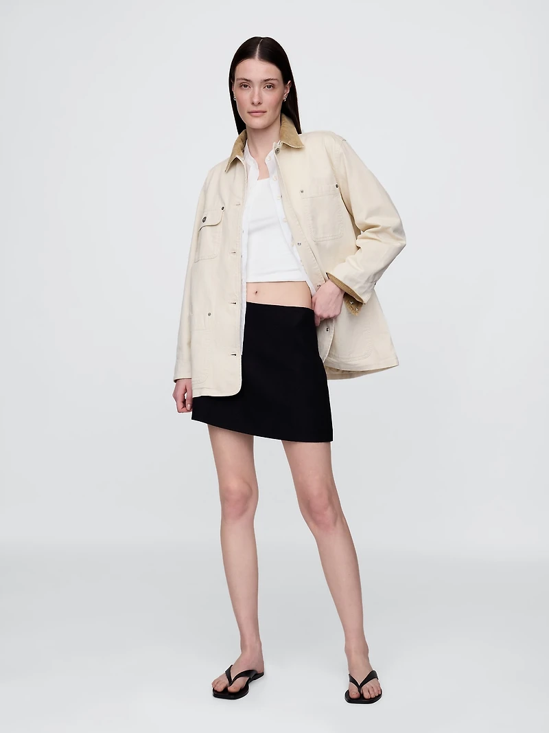 Corduroy Collar Barn Jacket