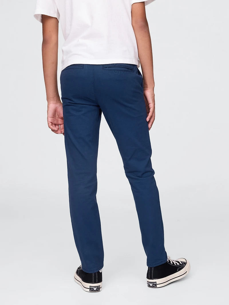 Kids Uniform Skinny Khakis