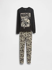 Kids Marvel Organic Brushed Cotton PJ Set