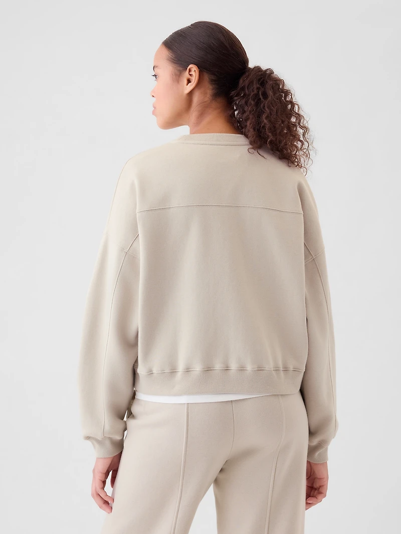 VintageSoft Wedge Crewneck Sweatshirt