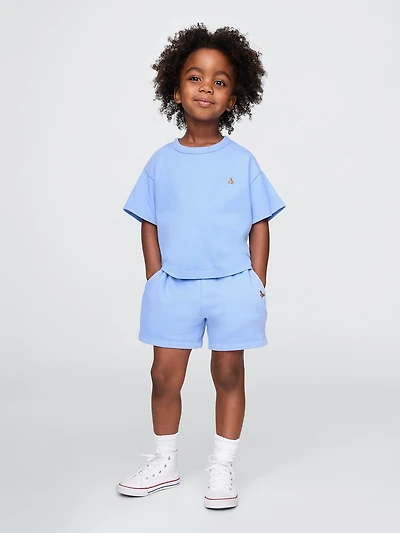 Short à taille élastique VintageDoux pour Bébé et Tout-petit