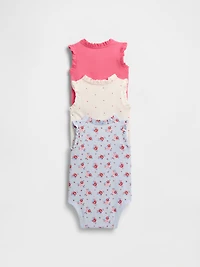 Baby First Favorites Organic Cotton Ruffle Bodysuit