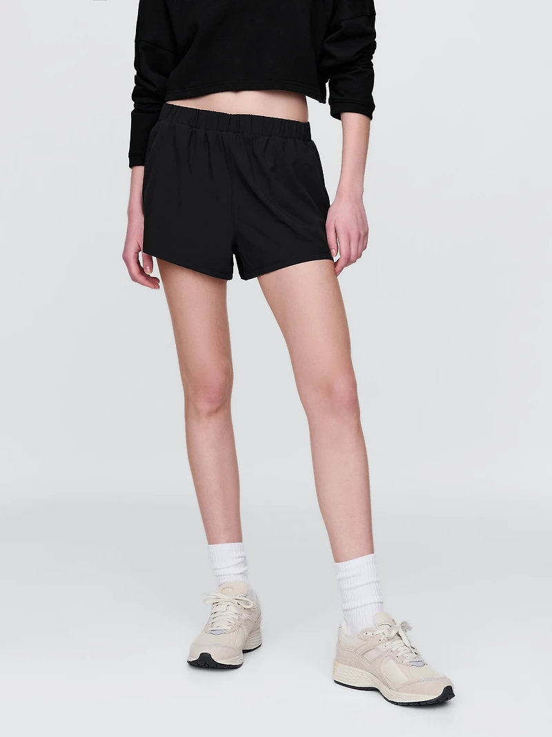 GapFit Mid Rise Running Shorts