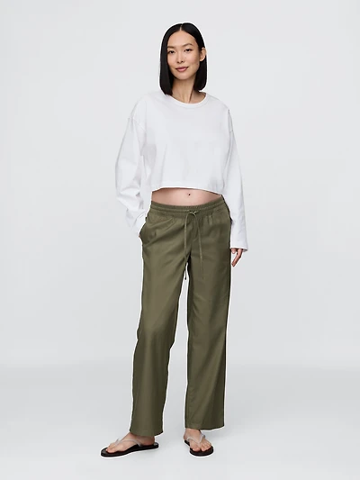 Maternity Easy Wide-Leg Pants