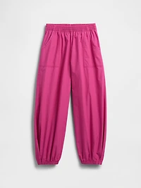 Kids Poplin Baggy Joggers