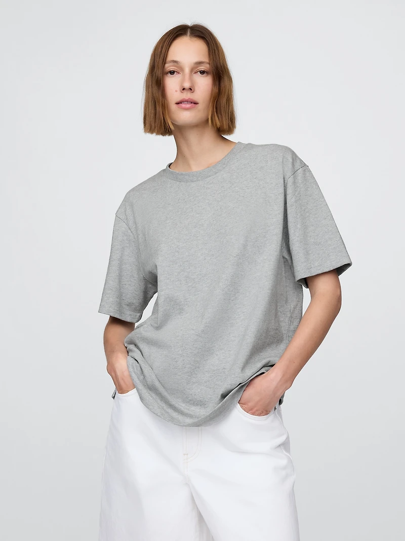 T-shirt décontracté en tissu épais pour Adulte