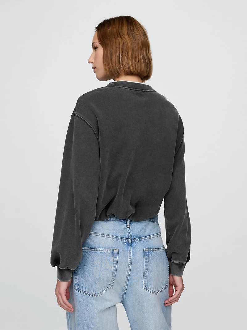 Heavyweight French Terry Bubble Sweatshirt