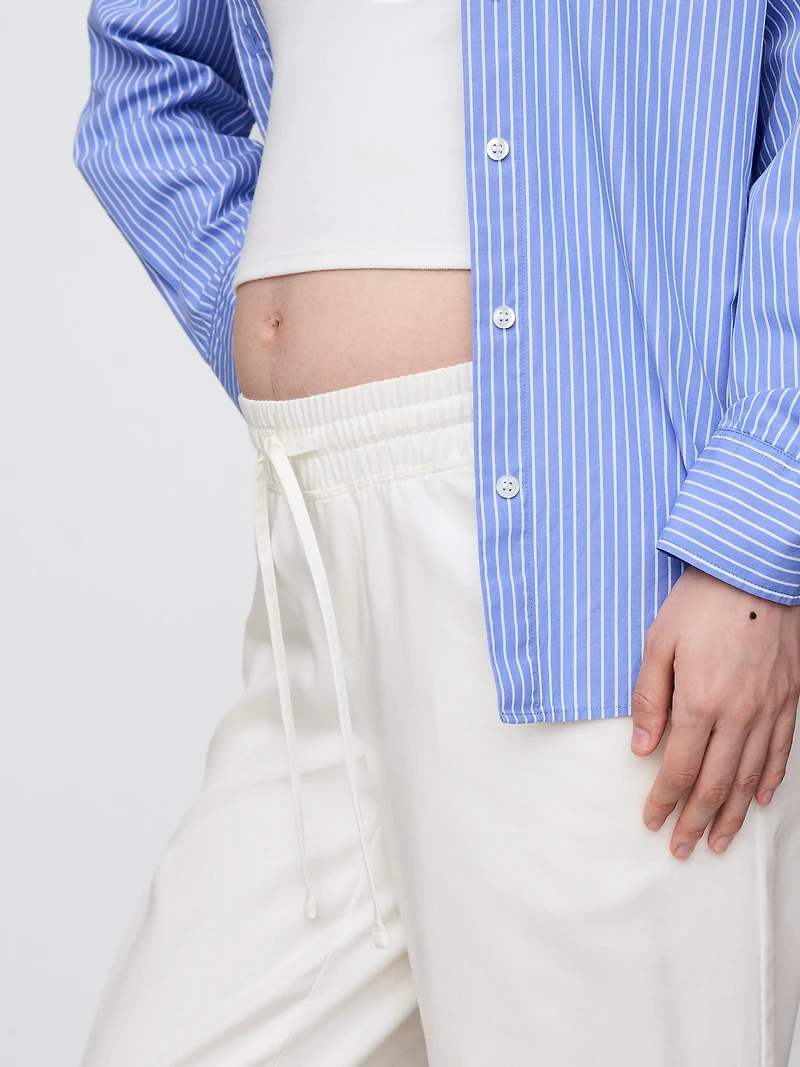 Maternity Easy Wide-Leg Pants