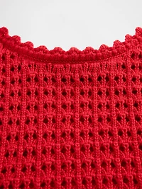 100% Cotton Crochet Tank Top