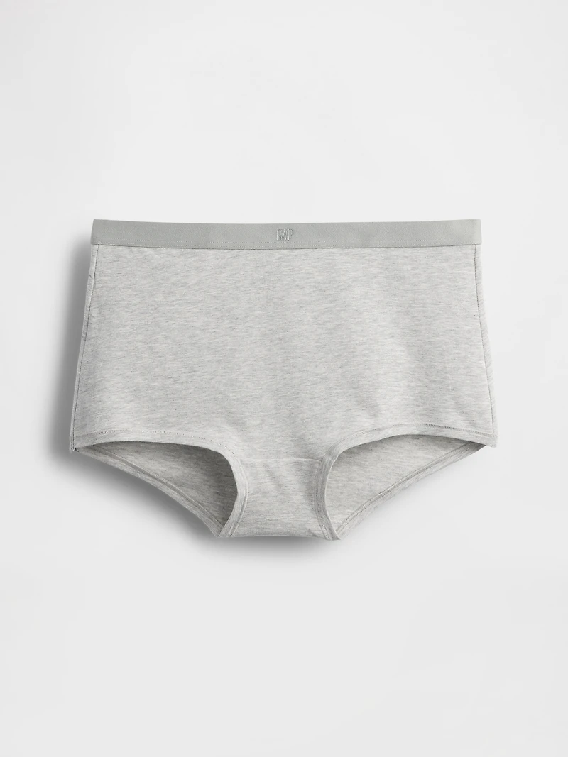 Organic Stretch Cotton High Rise Shorty