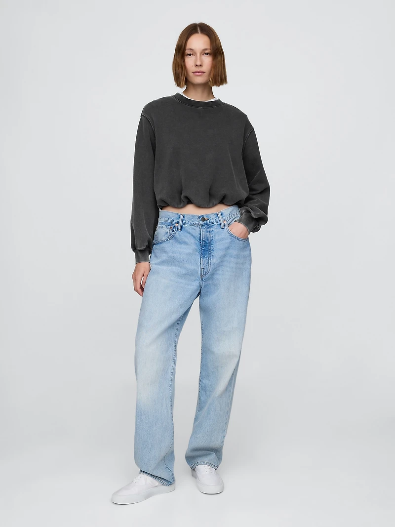 Heavyweight French Terry Bubble Sweatshirt