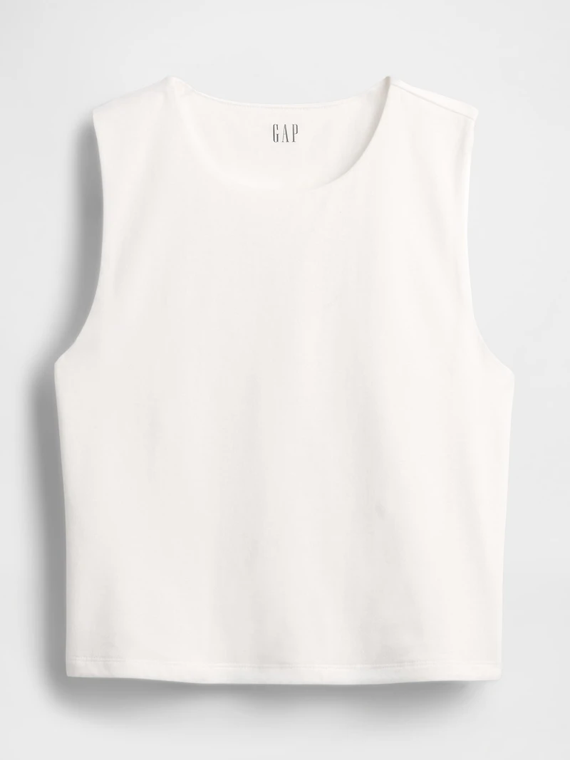 CloseKnit Jersey Crop Tank Top