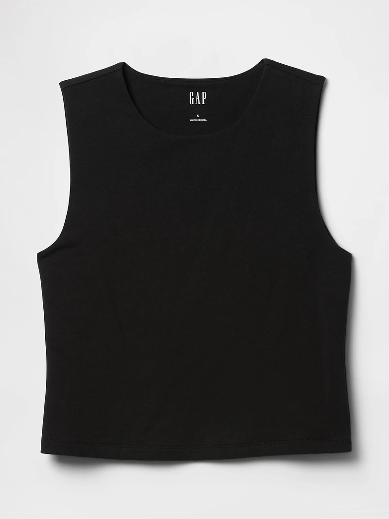 CloseKnit Jersey Crop Tank Top