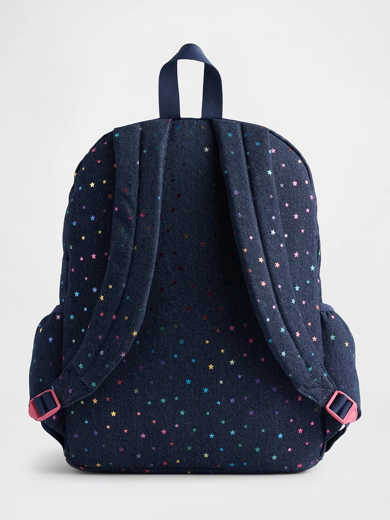 Kids Denim Backpack