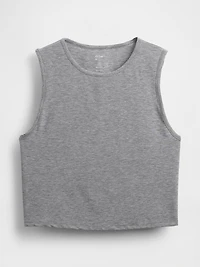 GapFit Breathe Crop Muscle Tank Top