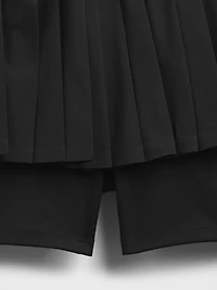 Kids Pleated Active Polo Shirt Dress