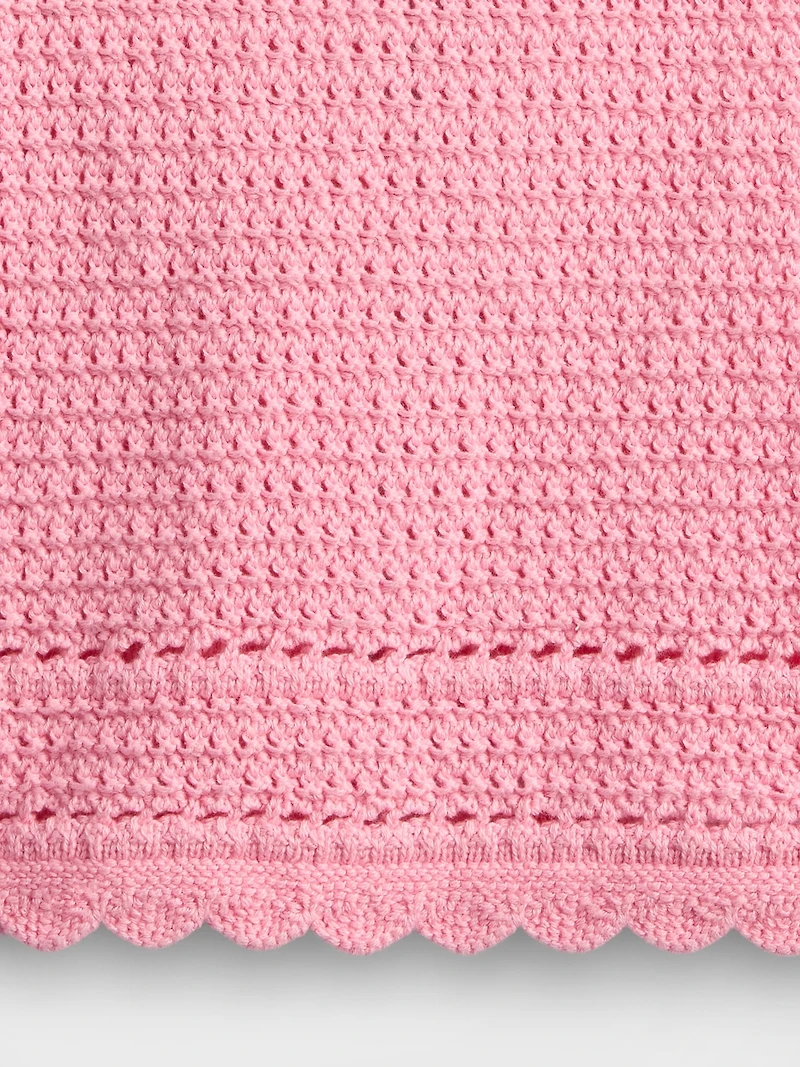 Baby & Toddler Scalloped Crochet Top