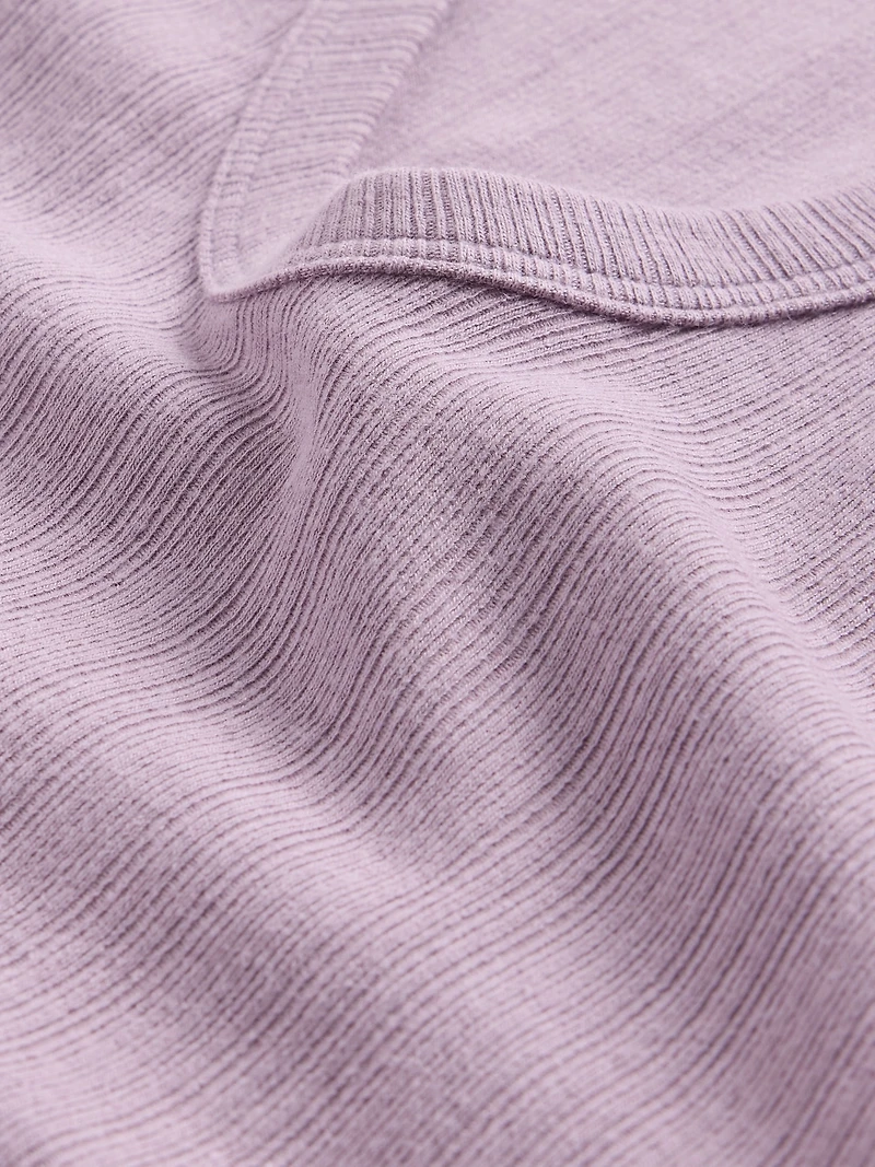 Sheer Modern Rib Tank Top