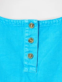 UltraSoft Denim Shell Tank Top