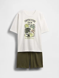 Kids Recycled PJ Short Set