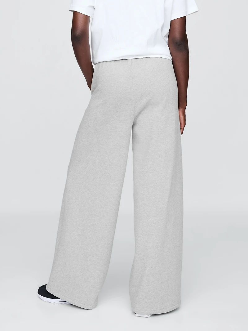 VintageSoft Baggy Wide-Leg Sweatpants