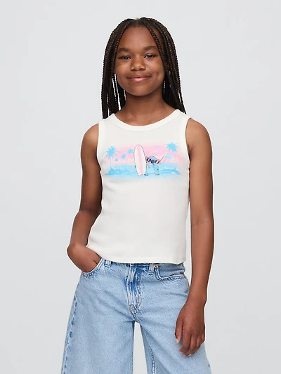 Lilo & Stitch Kids Rib Tank Top