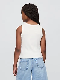 Lilo & Stitch Kids Rib Tank Top